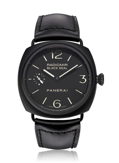 panerai black seal limited edition|Panerai black seal ceramic.